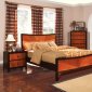 Contemporary Two-Tone Finish Bedroom Set