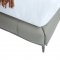 Claire Upholstered Bed in Sage Full Leather by Beverly Hills