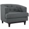 Coast Sofa in Gray Fabric by Modway w/Options