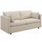 Activate Sofa in Beige Fabric by Modway