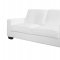 U801 Sofa & Loveseat Set in White PVC by Global w/Options