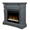 Heather Mantel Electric Fireplace by Dimplex w/Crystals