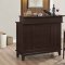 100218 Bar Unit in Deep Cappuccino by Coaster w/Optional Chairs