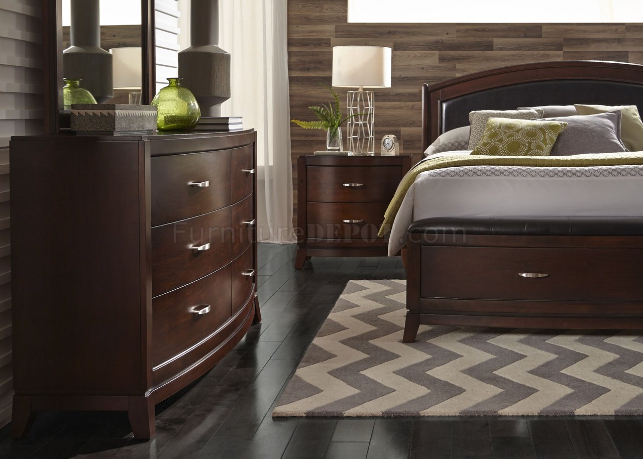 Avalon Bedroom Collection 505 In Dark Brown By Liberty Furniture