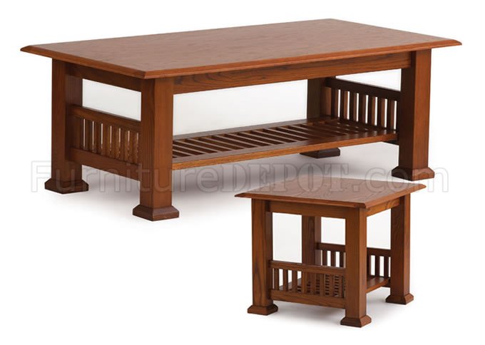 Nutmeg or Cabernet Finish Wooden Coffee Table - Click Image to Close