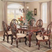 Cherry Finish Formal Dining Table w/Options