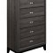 Davi 4Pc Youth Bedroom Set 1645 in Gray by Homelegance