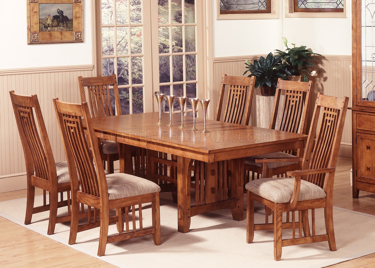 Renderosity Mission Style Dining Room Set