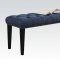 20880 Faye Upholstered Bed in Blue Fabric by Acme