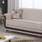 Newark Sofa Bed in Beige Fabric by Empire w/Options