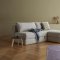 Osvald Sofa Bed in Kenya Gravel Fabric by Innovation Living