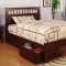 CM7904CH Carus Kids Bedroom in Cherry w/Platform Bed & Options