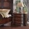 B740 Bedroom Set 5Pc in Brown by FDF