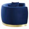 Resolute Sofa in Navy Velvet Fabric by Modway