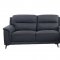 Walcher Sectional Sofa 51900 in Gray Linen Fabric by Acme