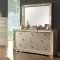 Loraine Bedroom Set CM7195 in Champagne Tone w/Options
