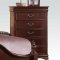 Louis Philippe III 5Pc Bedroom Set in Cherry by Acme w/Options