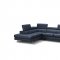 A761 Sectional Sofa in Blue Leather by J&M