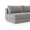 Osvald Sofa Bed in Melange Gray by Innovation Living