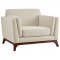 Chance Sofa in Beige Fabric by Modway w/Options