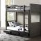 Estevon Bunk Bed BD00613 in Gray Oak by Acme w/Options