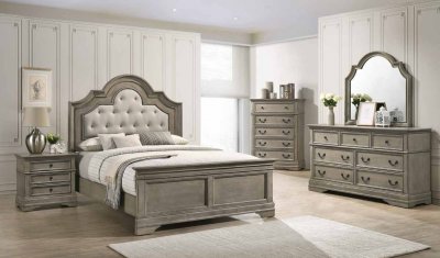 Manchester Bedroom Set 5Pc 222891 in Wheat by Coaster w/Options