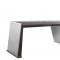 Brancaster Office Desk 92855 in Aluminum & Brown by Acme