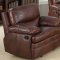 Leather Italia Brown Baron Motion Sofa & Loveseat Set w/Options