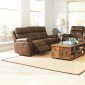 Damiano Motion Sofa 601691 in Leatherette by Coaster w/Options