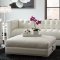 Chaviano Sofa in Pearl Leatherette 505391 by Coaster w/Options