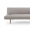 Unfurl Sofa Bed in 521 Mixed Dance Grey Fabric by Innovation