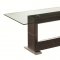 Elegance Dining Table in Chocolate by J&M w/Optional Items