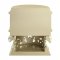 Vatican Nightstand BD00462 in Champagne Silver by Acme