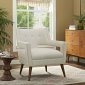 Sheer Accent Chair Set of 2 EEI-2142-SAN in Sand by Modway