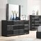 Blacktoft 5Pc Bedroom Set 207101 in Black by Coaster w/Options