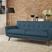 Engage Sofa in Azure Fabric by Modway w/Options