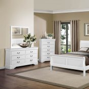 Mayville Bedroom 5Pc Set 2147W by Homelegance in White w/Options