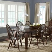 Cabin Fever 121-T4290 Dining Table in Bistro Brown w/Options