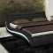 J213B Apollo Bed in Black & White Leatherette by VIG