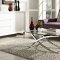 Criss Cross Coffee Table w/Glass Top by Modway