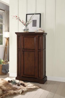 Snifter Wine Cabinet 4549 in Cherry by Homelegance