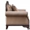 Chateau De Ville Sofa in Tan Fabric 58265 by Acme w/Options