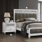 Barzini 5Pc Bedroom Set 205891 in White by Coaster w/Options