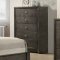 Ilana Bedroom Set 5Pc 28470 in Gray by Acme w/Options