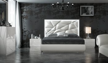 Kiu Bedroom in White by ESF w/Optional Case Goods [EFBS-Kiu]