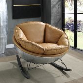 Pippin Accent Chair AC02583 Morocco Top Grain Leather by Acme