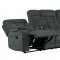 Rosnay Recliner Sectional Sofa 9914 in Gray by Homelegance