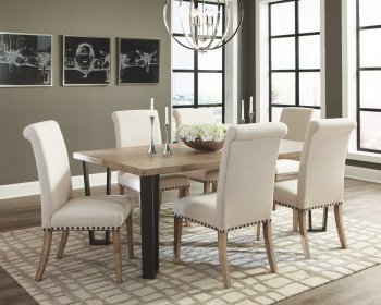 107431 Dining Table in Natural Wood by Coaster w/Options [CRDS-107431-190152]