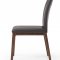 Windsor Low Back Dining Chair Set of 2 by J&M in Dark Gray