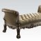 Dresden 52090 Sofa in Bone Velvet Fabric by Acme w/Options